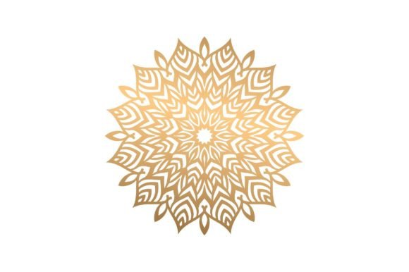 Luxury Mandala Design Wedding Invitation: A Golden Touch for Your Projects
