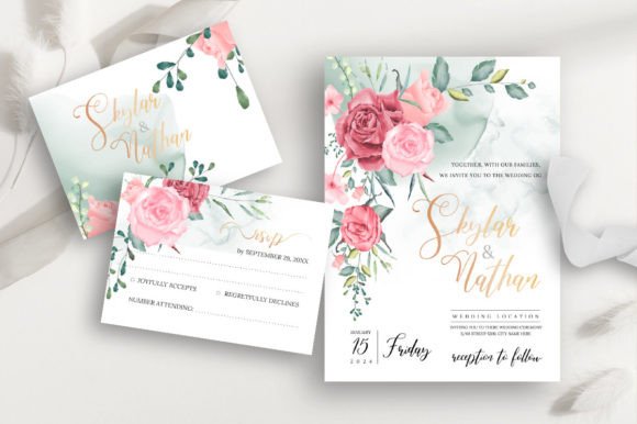 Rustic Rose Wedding Invitation Cards: A Designer's Guide to Romantic Elegance