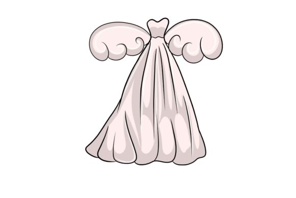 Unveiling the Magic of Fantasy Wedding Gown Wings Stickers