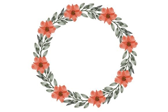 Warmth & Whimsy: The Orange Floral Wreath for Wedding Design