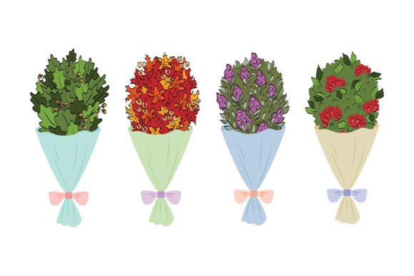 Wedding Bouquet Set: Floral Elegance for Every Design